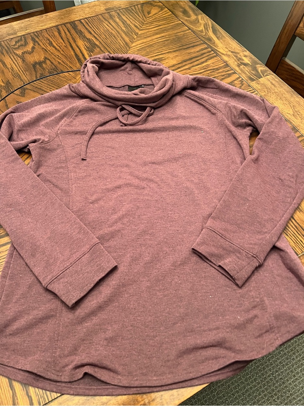 32 Degrees Heat Purple Funnel Neck Sweatshirt #727 Size M